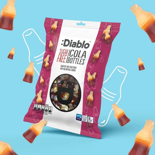 :Diablo Cola Bottles Sweets 75g