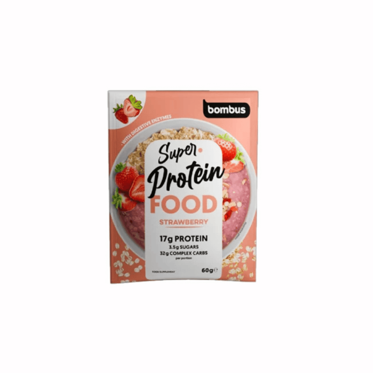 Bombus Protein-Porridge Erdbeere 60 g