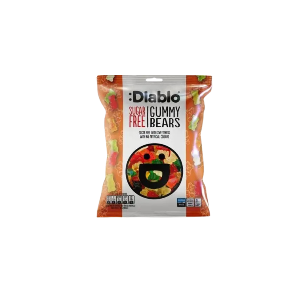 :Diablo Gummy Bears Sweets 75g
