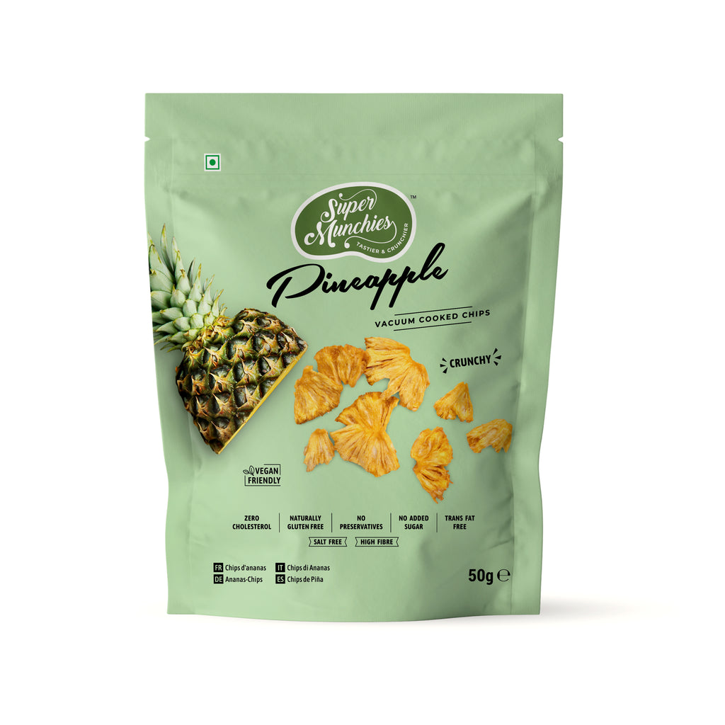 SuperMunchies Pineapple Chips 50g