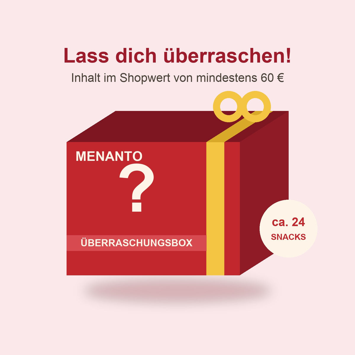 Menanto Zone Überraschungsbox mit rund 24 Snacks